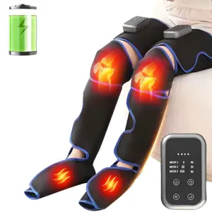massageador de pernas recarregável