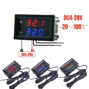 termômetro digital display led ntc