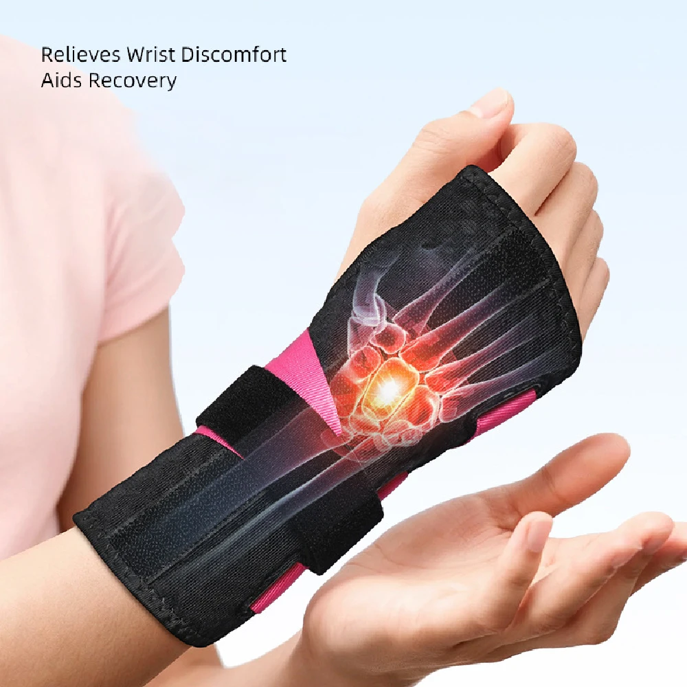 Órtese Noturna Túnel Carpal com Suporte Ajustável 2 Talas Metálicas - Imagem 4