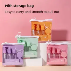 conjunto de garrafas de viagem 7 peças
