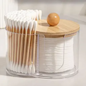 suporte dispensador de cotonete