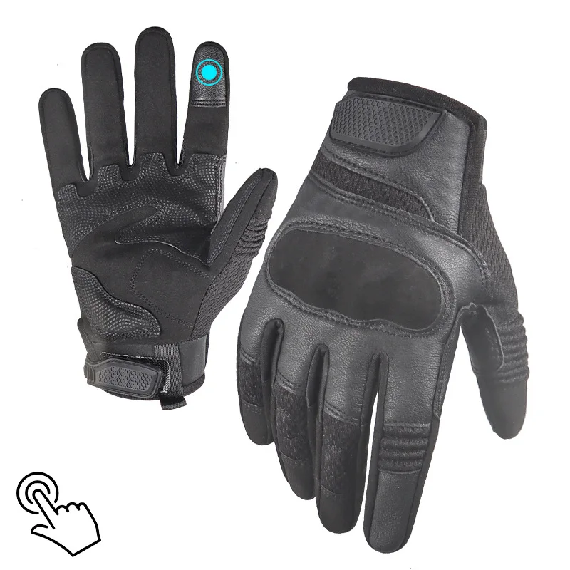 Luvas Táticas com Tela Sensível ao Toque para Ciclismo - Imagem 3