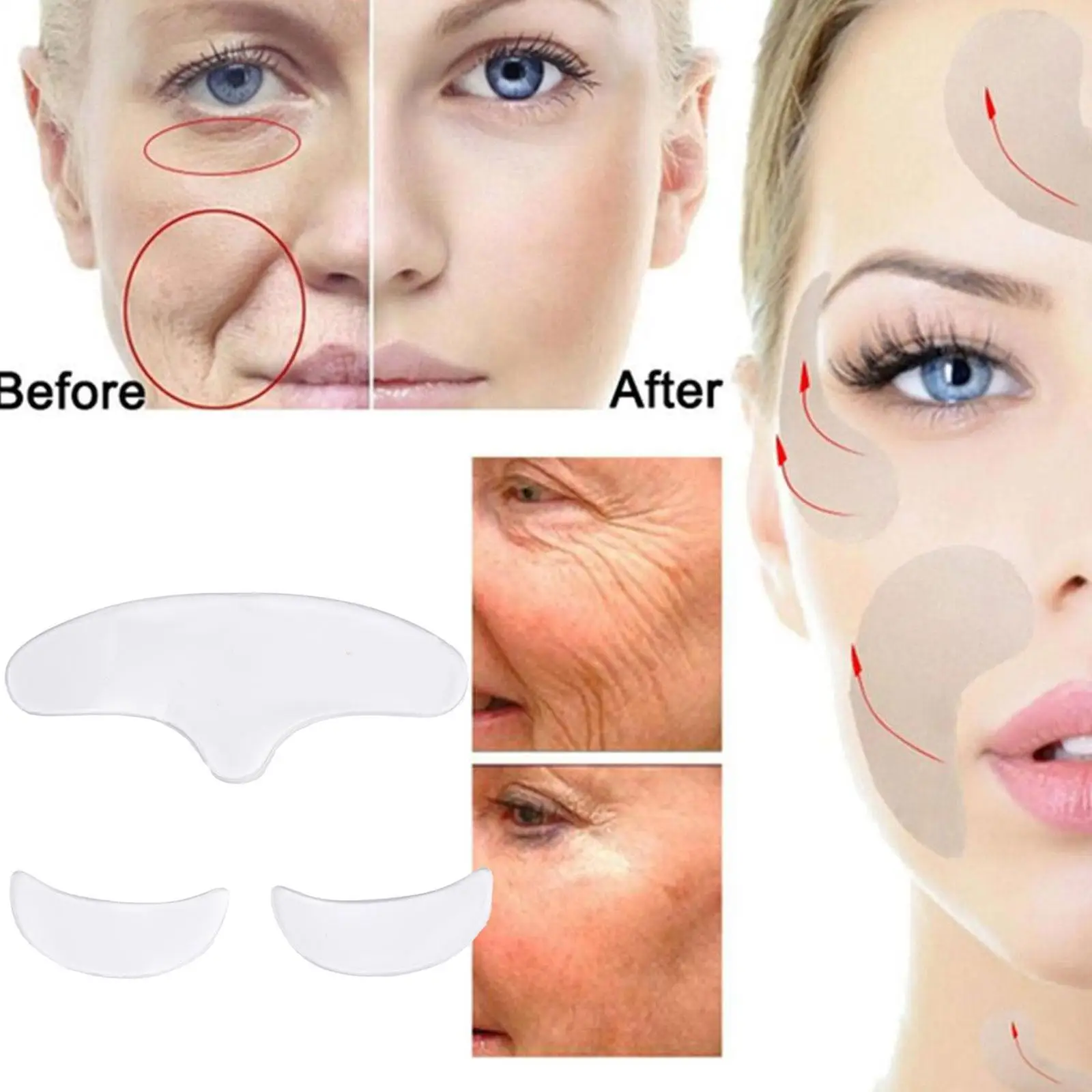 Patch de Silicone Reutilizável para Testa - Imagem 3