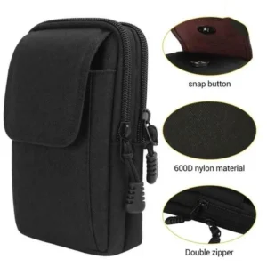 bolsa de cintura tática masculina