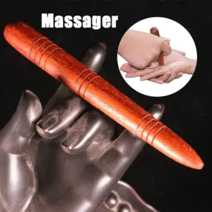 ferramenta de massagem para os pés em madeira