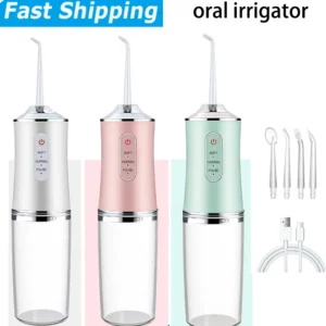 irrigador oral usb portátil