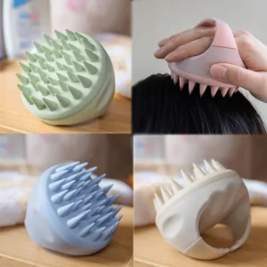 escova massageadora de silicone