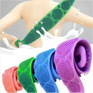 esponja de silicone para massagem nas costas
