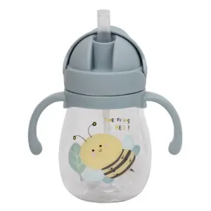 copo de água infantil com canudo