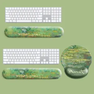mousepad com apoio de pulso ergonômico