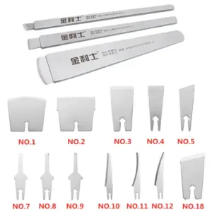 kit manicure pedicure lâminas