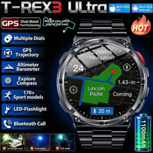 smartwatch t-rex3 pro guhuavmi