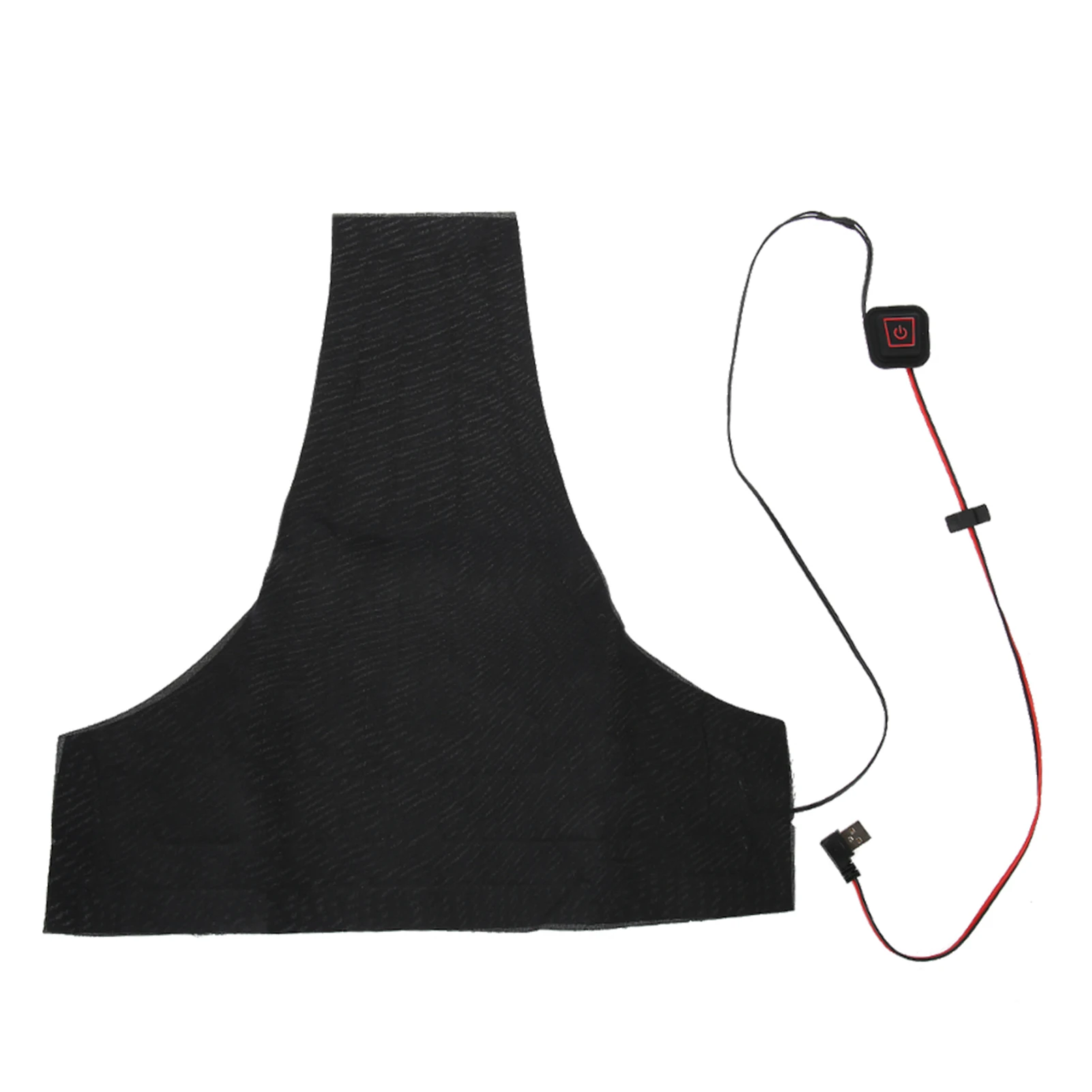 Almofada de Aquecimento USB de Fibra de Carbono para Roupas - Imagem 2