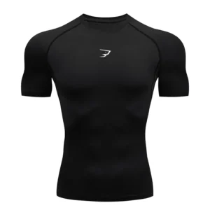 camiseta compressão masculina manga curta