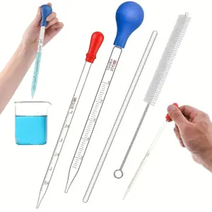 pipeta de vidro conta-gotas 3ml