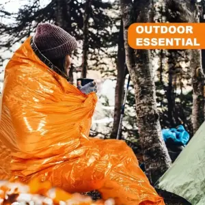 saco de dormir de emergência mylar