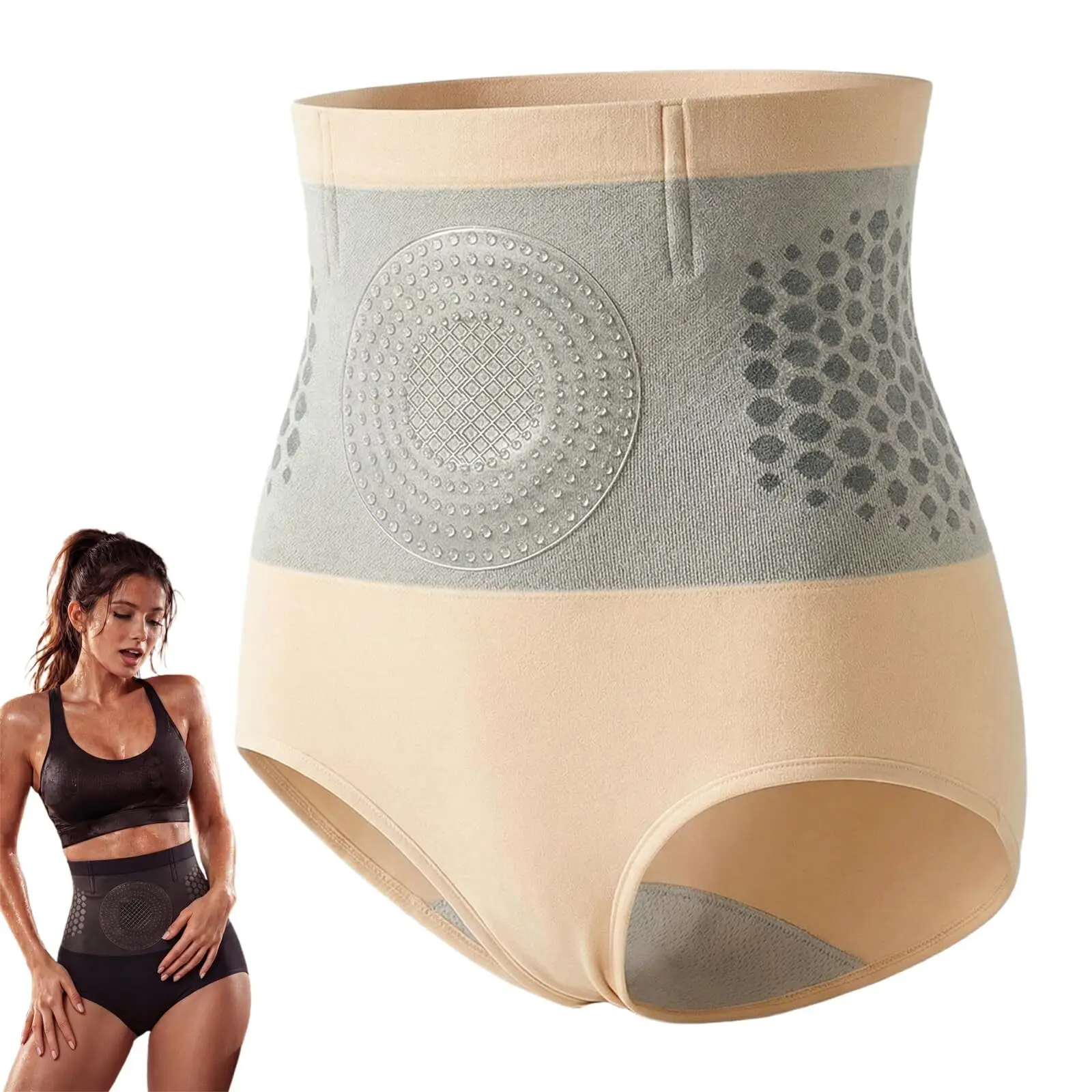 Shorts Modelador Cintura Alta Sem Costura - Imagem 2