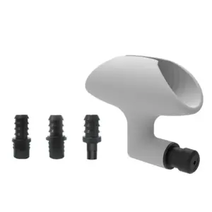 cabeça de massagem em silicone masculina