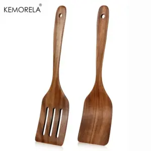 espátula de madeira para cozinhar