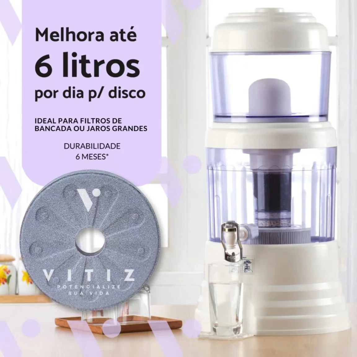 Gerador de Água Hidrogenada Portátil 2 Peças - Imagem 2