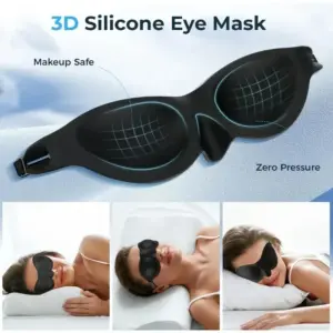 máscara de olhos de silicone