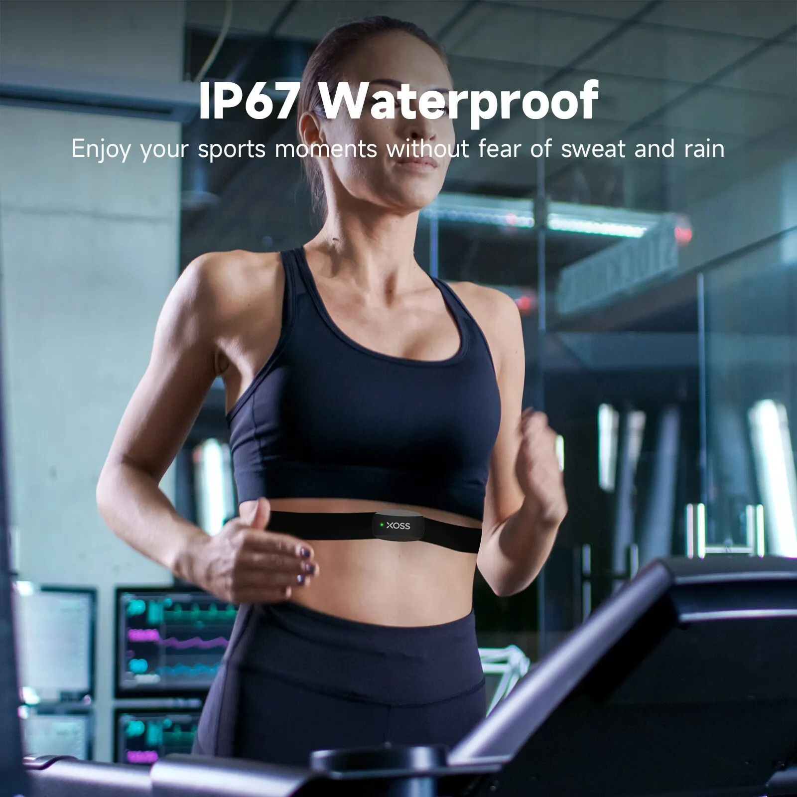 XOSS X2 Cinta Peitoral Monitor Cardíaco Bluetooth ANT+ - Imagem 4