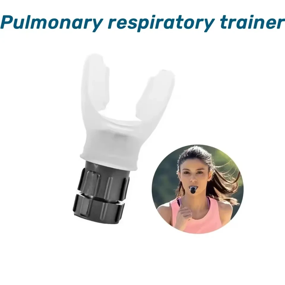 Dispositivo Exercício Respiratório Pulmões Portátil Preto - Imagem 3
