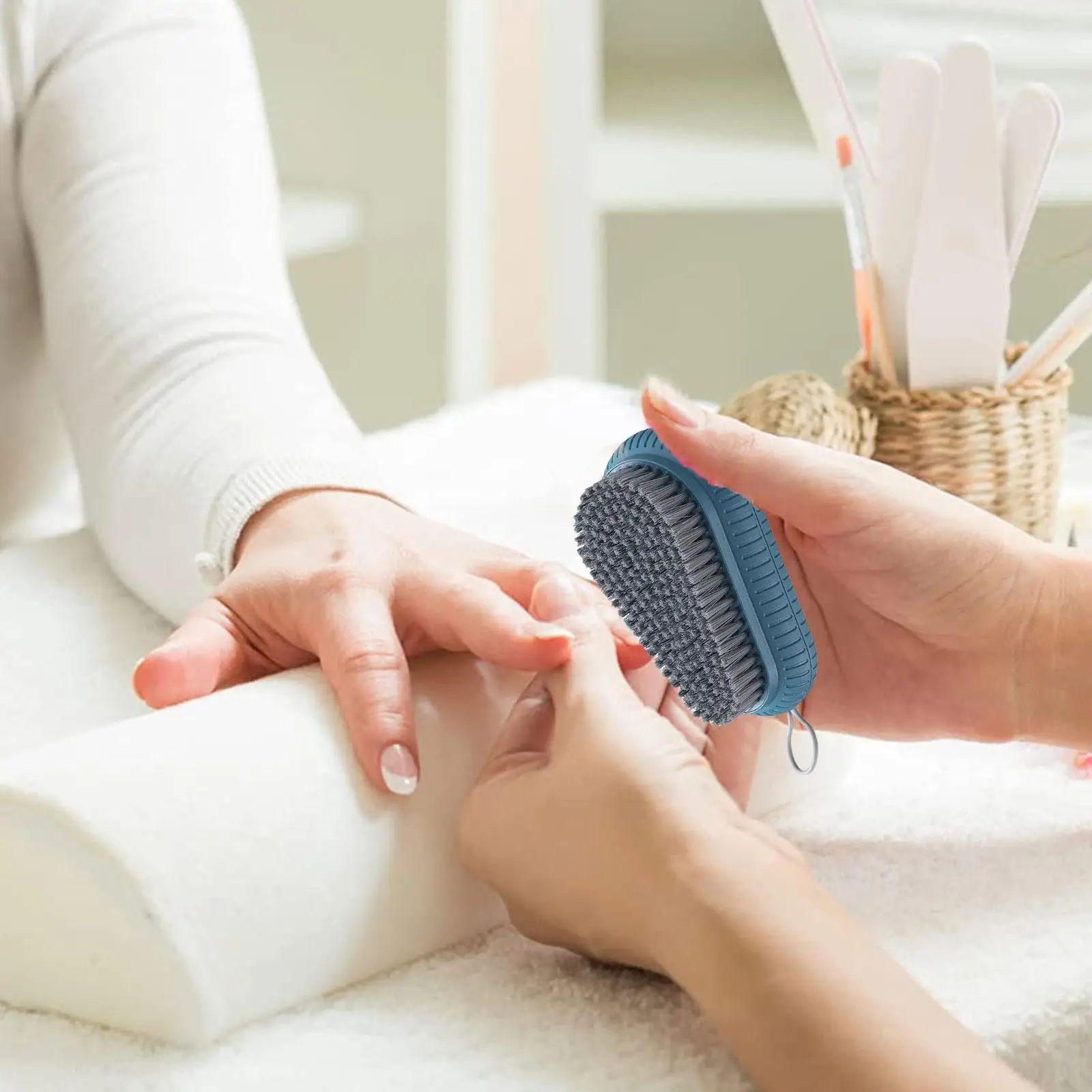 Escova de Unhas para Limpeza de Mãos e Pés - Imagem 4