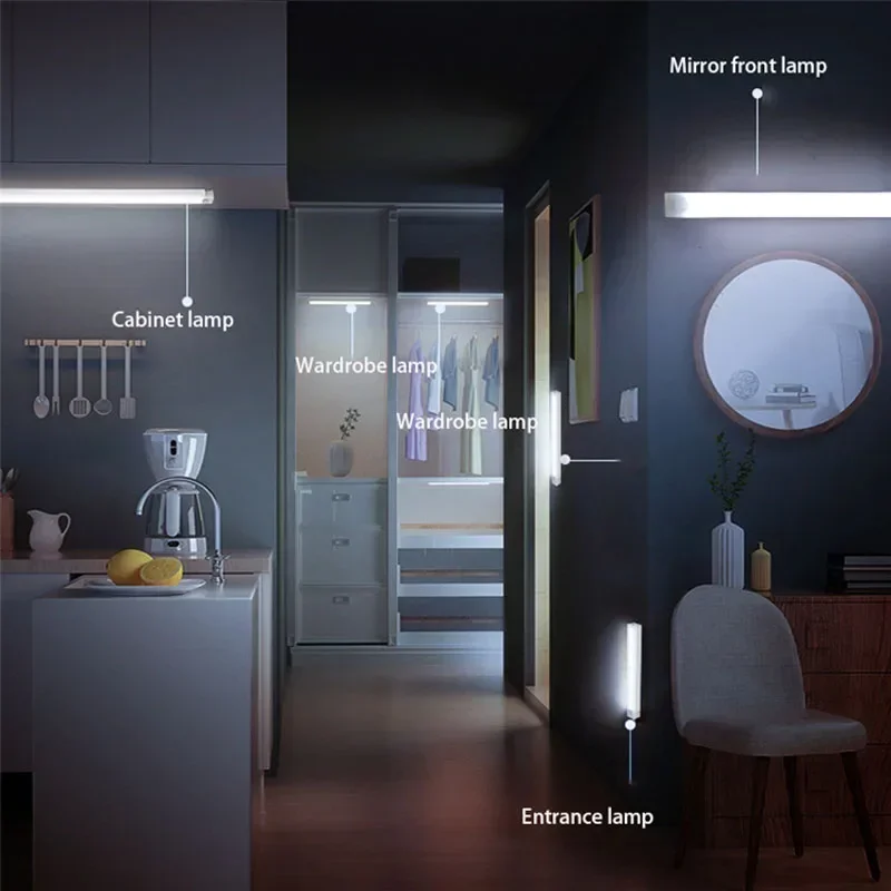 Luz Noturna LED Recarregável com Sensor de Movimento - Imagem 6