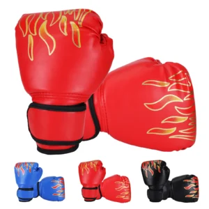 luvas de boxe infantil ajustável
