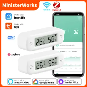 sensor de umidade e temperatura zigbee