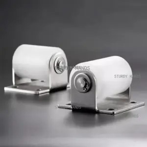 suporte polia nylon porta chuveiro