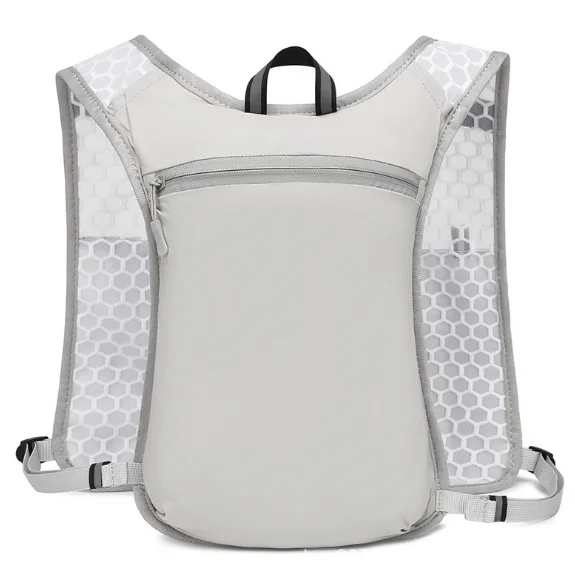 Colete Refletivo Leve Corrida Ciclismo com Bolsa Hidratação - Imagem 6