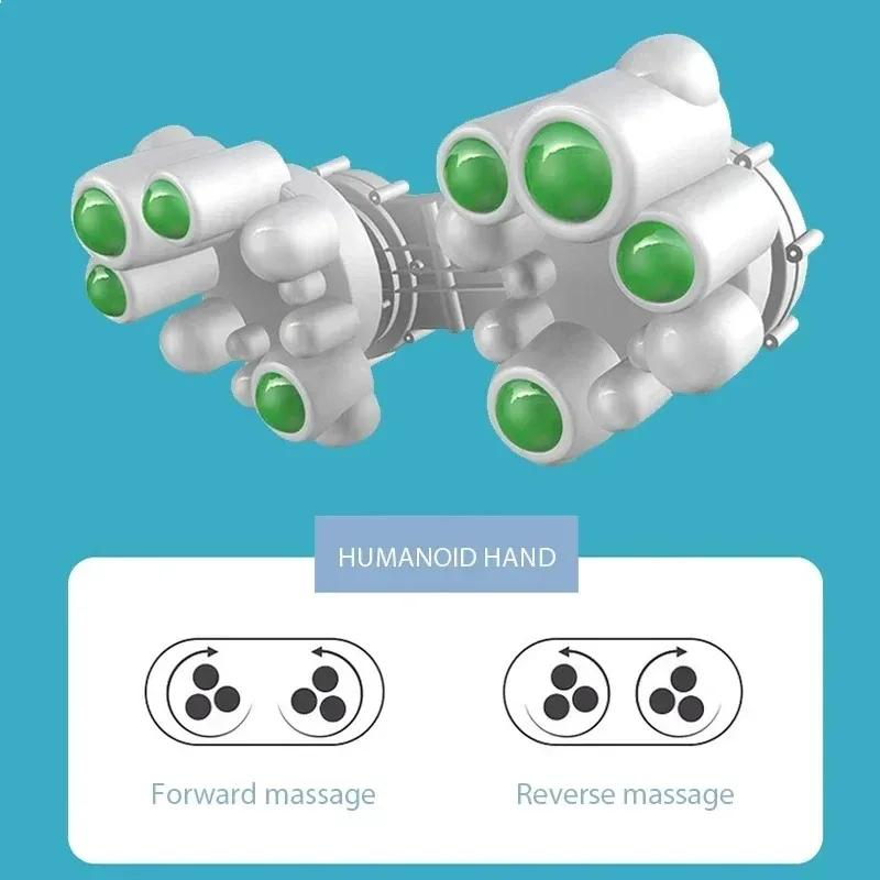 Massageador Multifuncional Pescoço e Ombros com Compressão Quente - Imagem 5