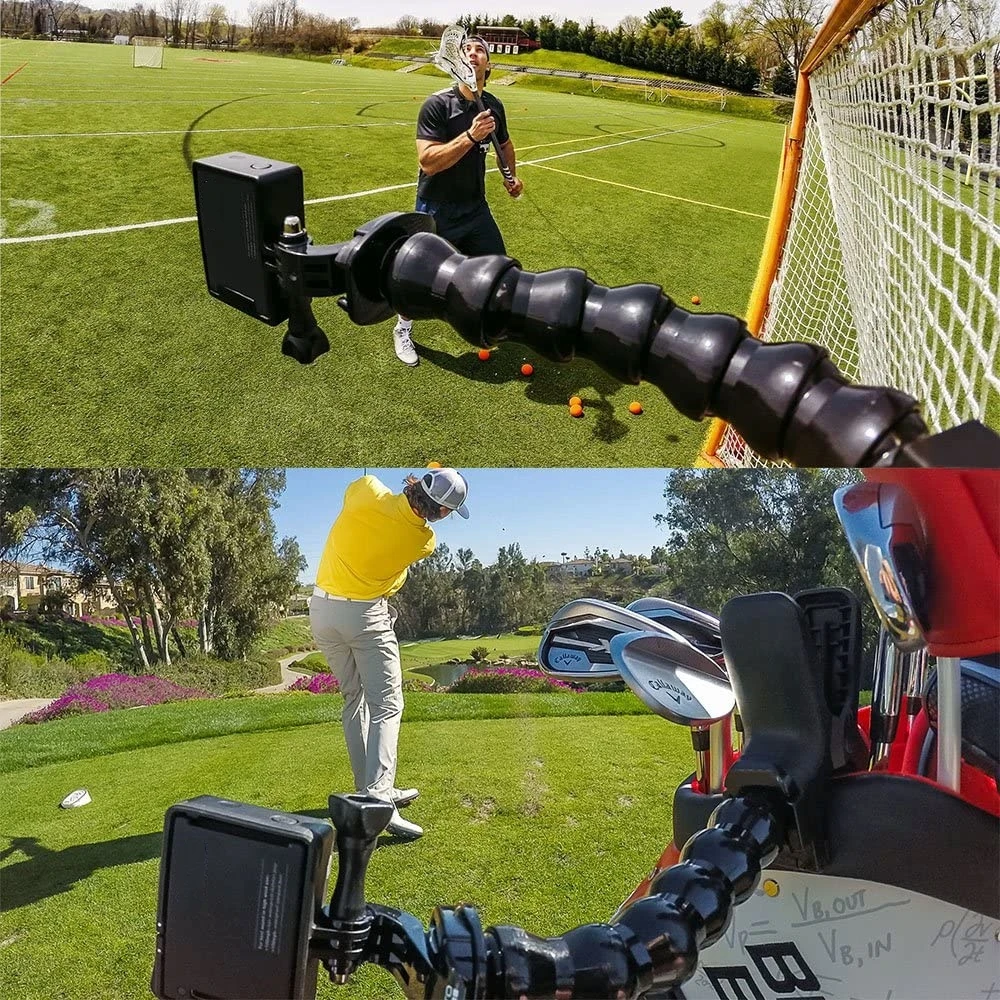 Suporte Ajustável Gooseneck 8 Articulações Câmeras DJI GoPro Insta360 - Imagem 6
