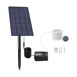 bomba de oxigênio solar aquário