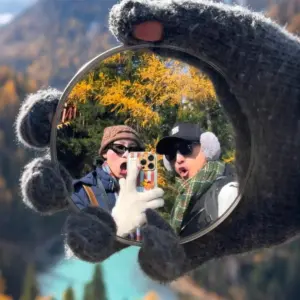 espelho portátil de viagem convexo