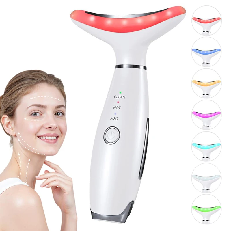 dispositivo de beleza facial pescoço led