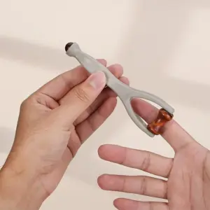 massageador de dedos rolo de madeira