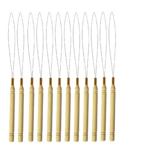 agulha para extensão de cabelo
