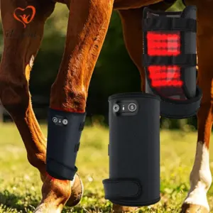 dispositivo luz vermelha pernas cavalo
