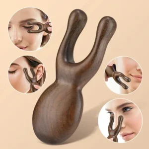gua sha facial de sândalo natural