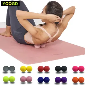bola de massagem dupla amendoim