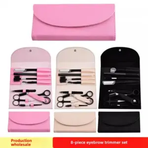 kit de preparação de sobrancelhas 8 peças