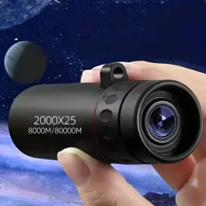mini telescópio monocular HD 2000x25