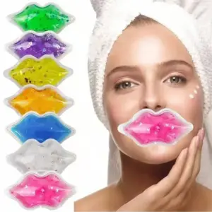 almofada de gel para lábios