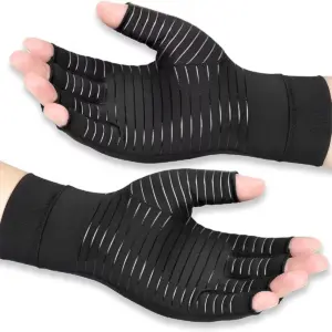 luvas de compressão sem dedos