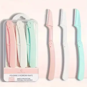 kit navalhas sobrancelha e facial