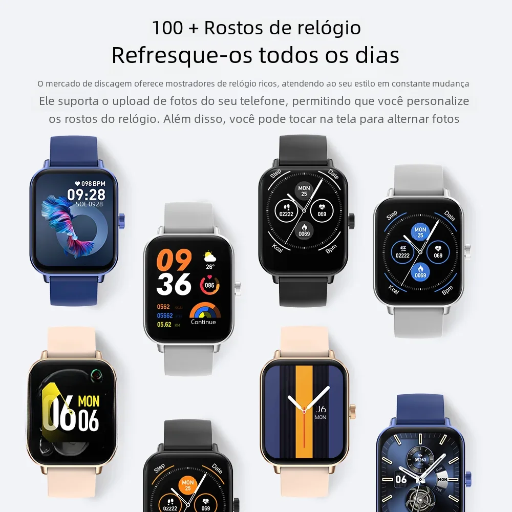 COLMI P81 Smartwatch Chamada de Voz Tela 1.9" Monitor de Saúde - Imagem 6