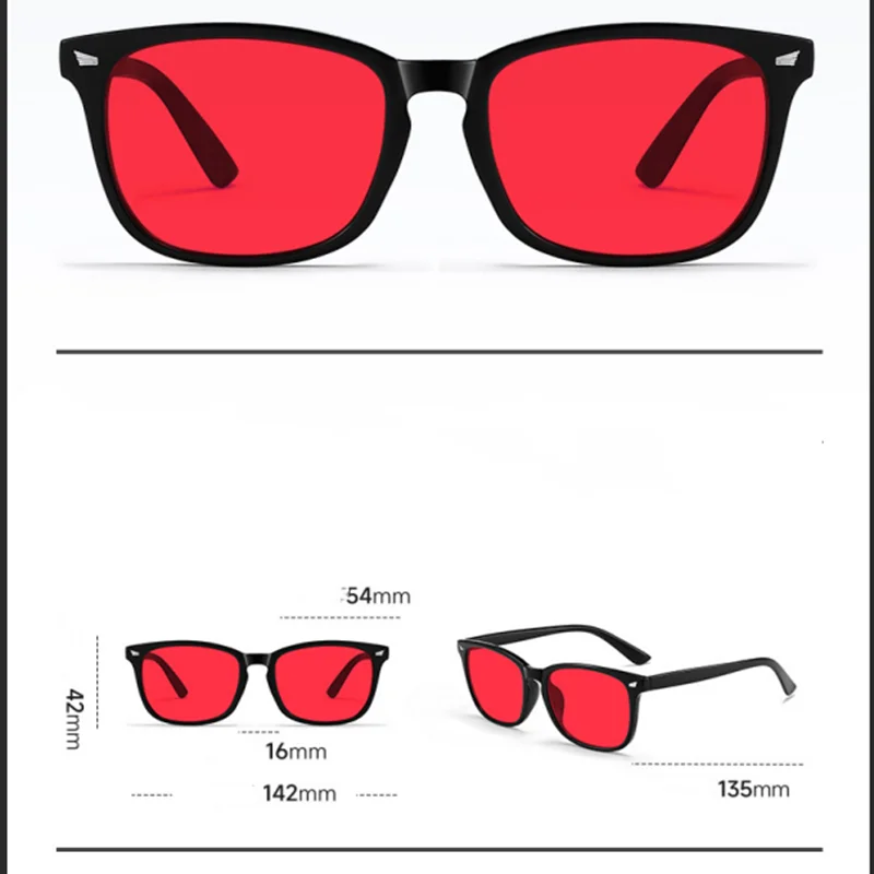 Óculos Bloqueador de Luz Azul com Lentes Vermelhas ou Laranja - Imagem 6